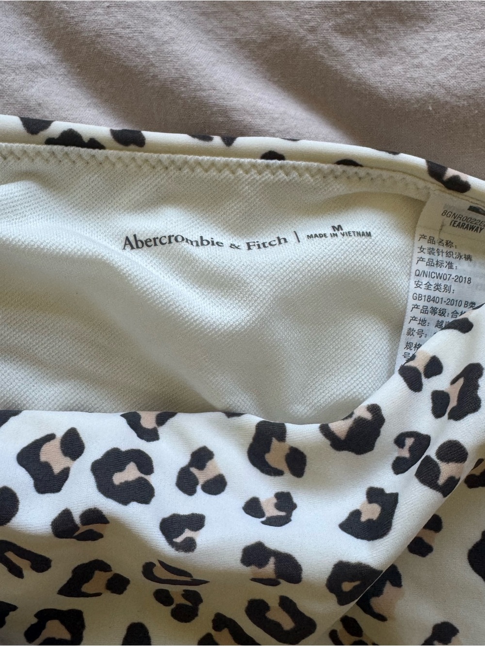 Abercrombie and Fitch Leopard Print High Rise Bikini - Picture 4 of 5